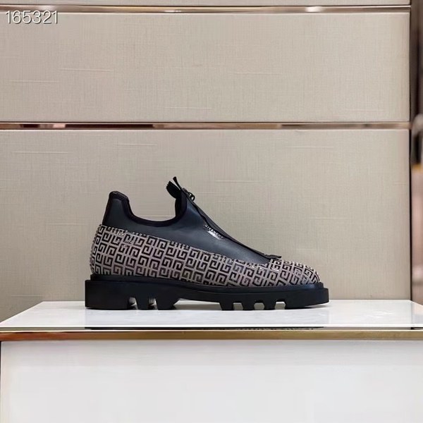 지방시 2021 로고 지퍼 컴뱃 부츠