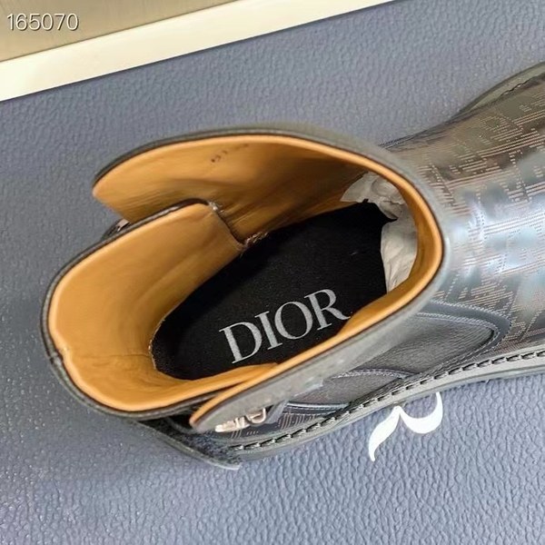 디올 2021 오블리크 레더 핀버클 부츠