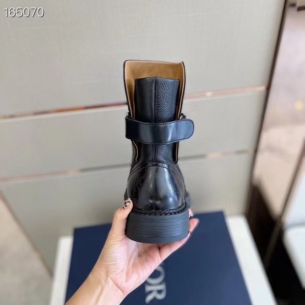 디올 2021 오블리크 레더 핀버클 부츠