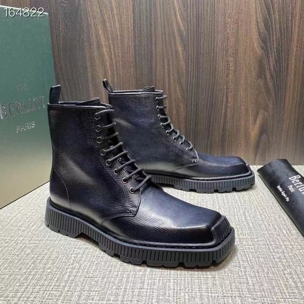 벨루티 2021 캠든 레더 부츠