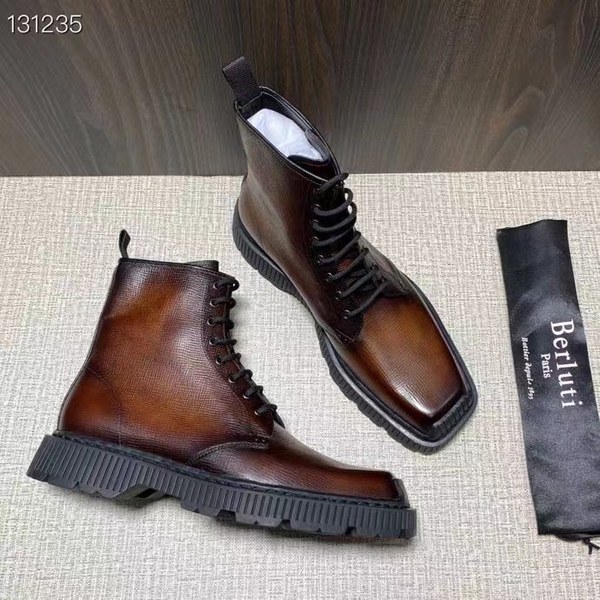 벨루티 2021 캠든 레더 부츠