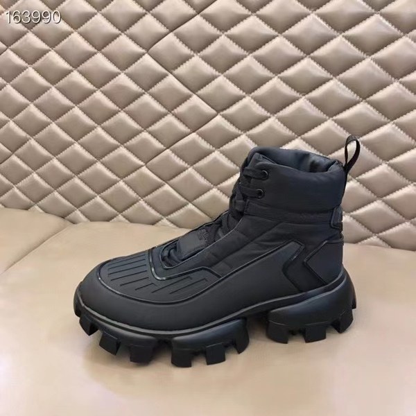 프라다 2021 클라유드 보스트 썬더 나일론 하이탑 슈즈