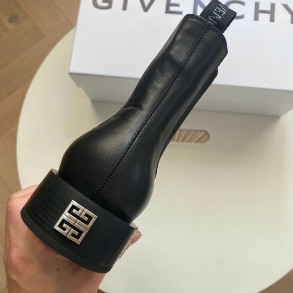 지방시 2021 스퀘어 로고 와펜 첼시 부츠