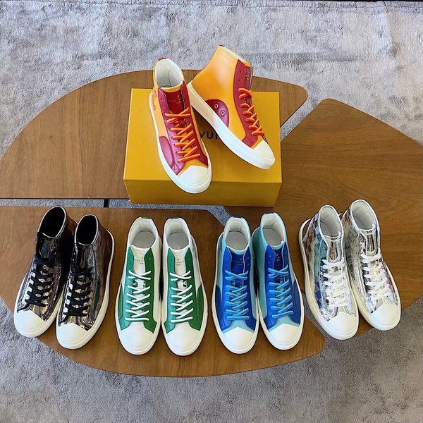 루이비통 2021 타투 하이탑 스니커즈