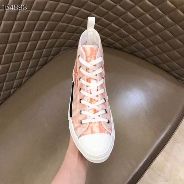 디올 2021 오렌지 오블리크 b23 하이탑 스니커즈