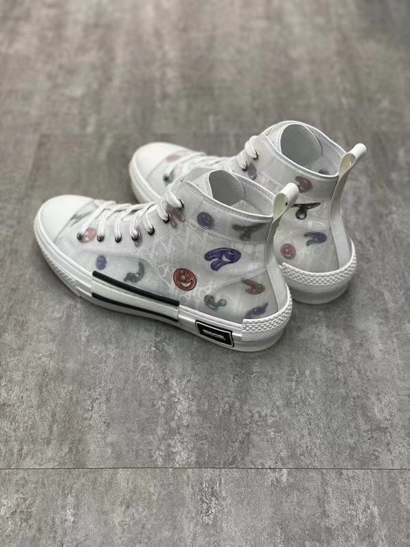 디올 2021 B23 KENNY SCHARF 하이탑 스니커즈