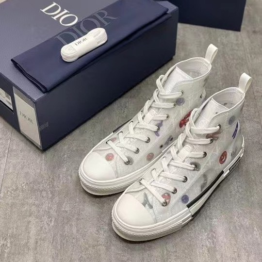 디올 2021 B23 KENNY SCHARF 하이탑 스니커즈
