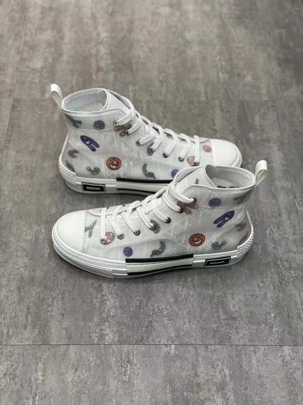 디올 2021 B23 KENNY SCHARF 하이탑 스니커즈