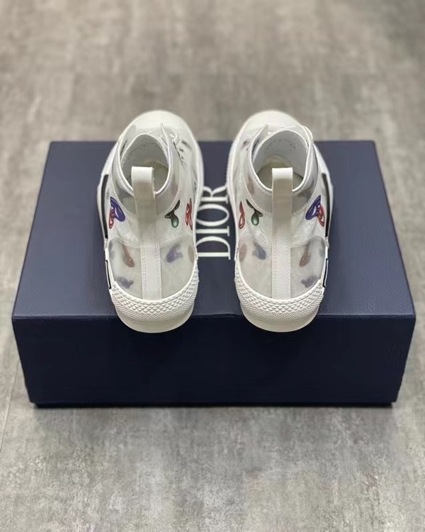 디올 2021 B23 KENNY SCHARF 하이탑 스니커즈