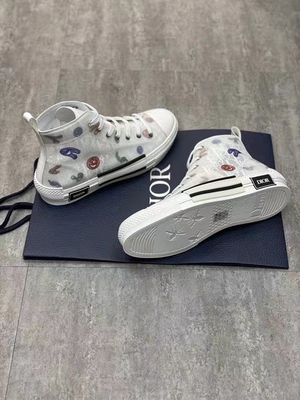 디올 2021 B23 KENNY SCHARF 하이탑 스니커즈