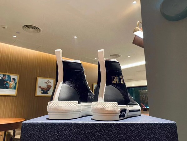 디올 2021 플라워로고 b23 하이탑 스니커즈