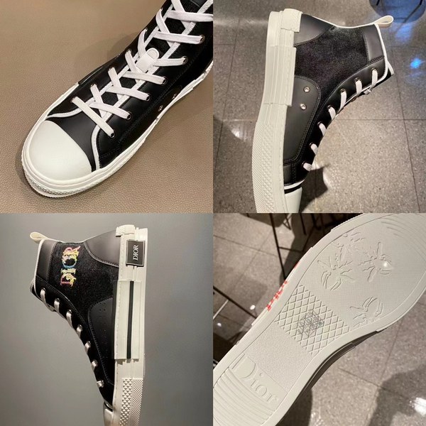 디올 2021 플라워로고 b23 하이탑 스니커즈