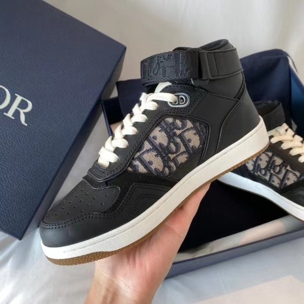 디올 2021 B27 스니커즈 블랙컬러 하이탑