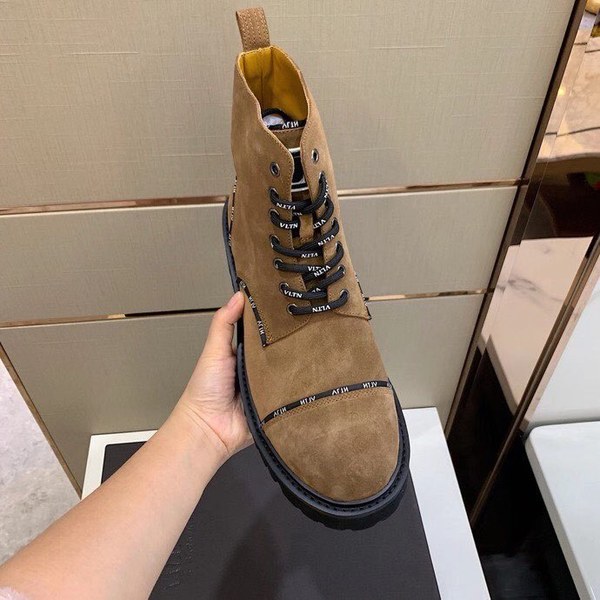 발렌티노 2020 로고파이핑 부츠