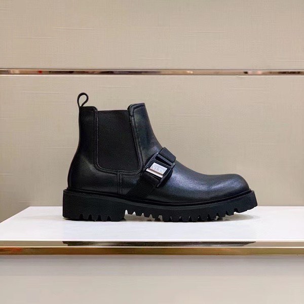 발렌티노 2020 로고스트랩 첼시 부츠