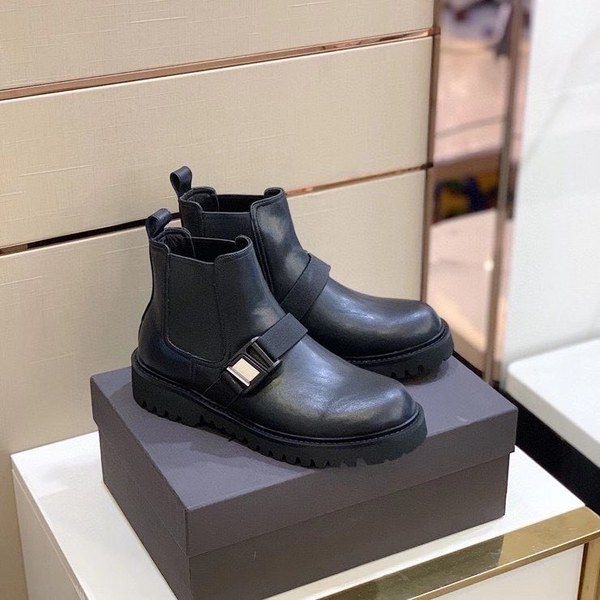 발렌티노 2020 로고스트랩 첼시 부츠