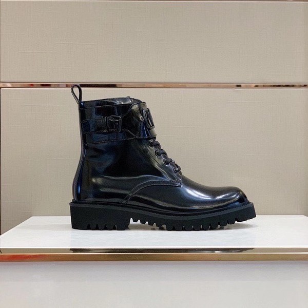 발렌티노 2020 V라운드 와펜 스트랩 부츠