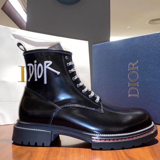 디올 2020 사이드로고 컴뱃 부츠