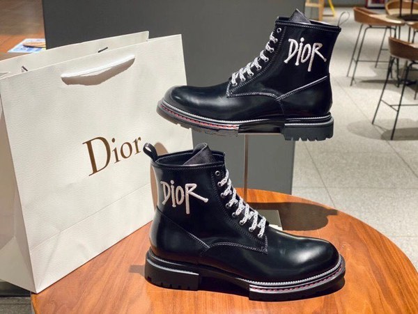 디올 2020 사이드로고 컴뱃 부츠