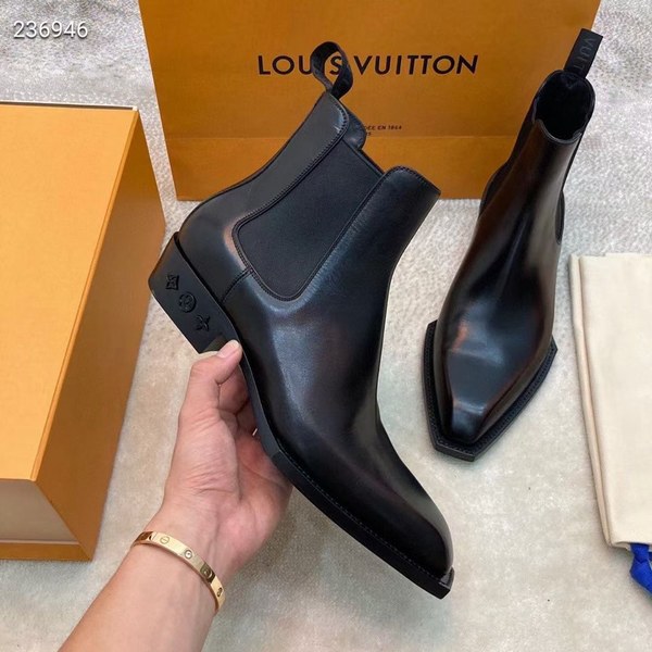 루이비통 2020 모노그램 솔 더비 앵클 부츠