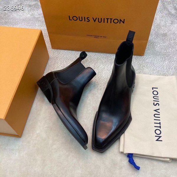 루이비통 2020 모노그램 솔 더비 앵클 부츠