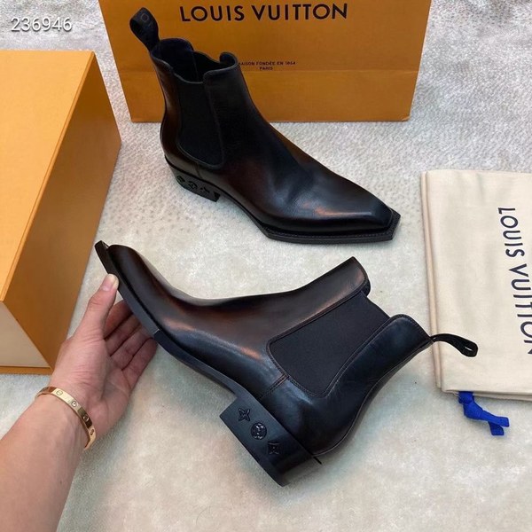 루이비통 2020 모노그램 솔 더비 앵클 부츠