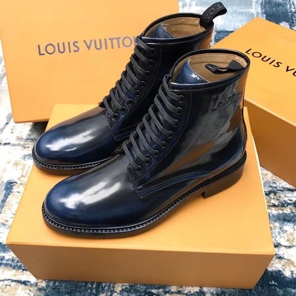 루이비통 2020 사이드로고 엠보 부츠