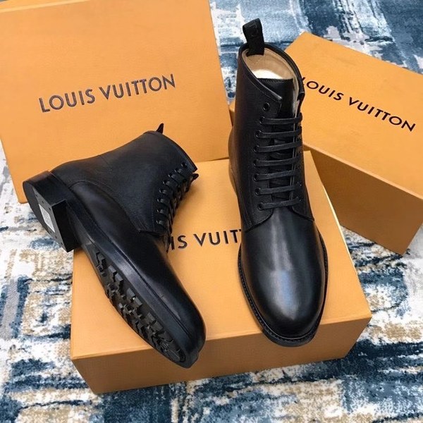 루이비통 2020 사이드로고 엠보 부츠