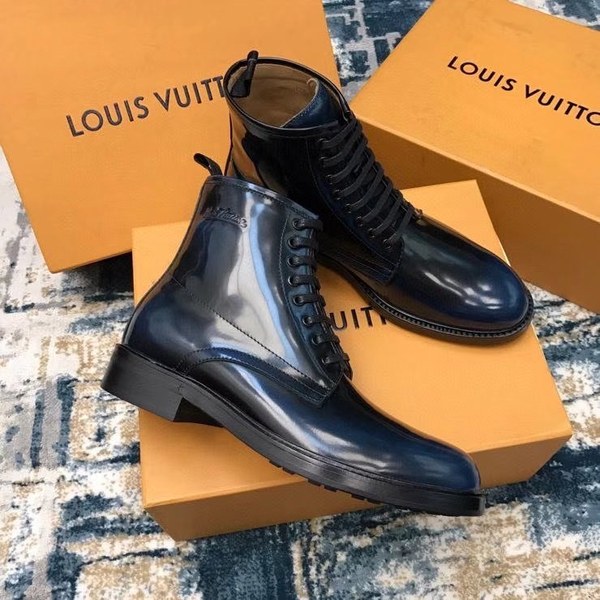 루이비통 2020 사이드로고 엠보 부츠