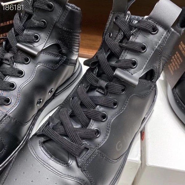 지방시 2020 윙 하이탑 올블랙 스니커즈