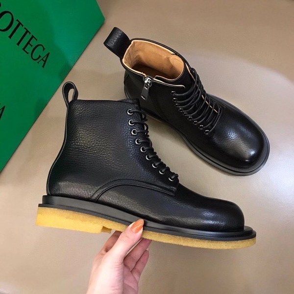 보테가베네타 2020 크레페솔 지퍼 더비 부츠