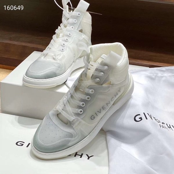 지방시 2020 로고윙 하이탑 스니커즈 화이트컬러