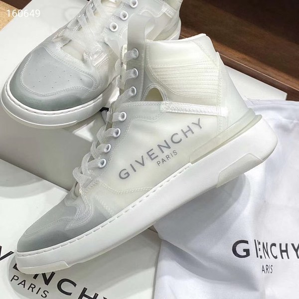 지방시 2020 로고윙 하이탑 스니커즈 화이트컬러