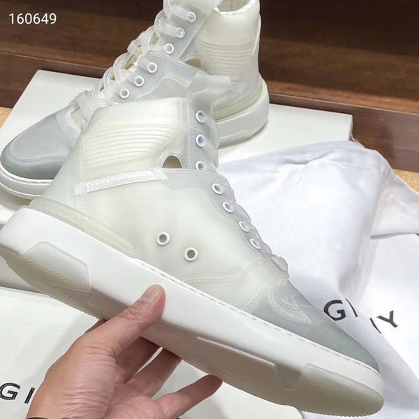 지방시 2020 로고윙 하이탑 스니커즈 화이트컬러