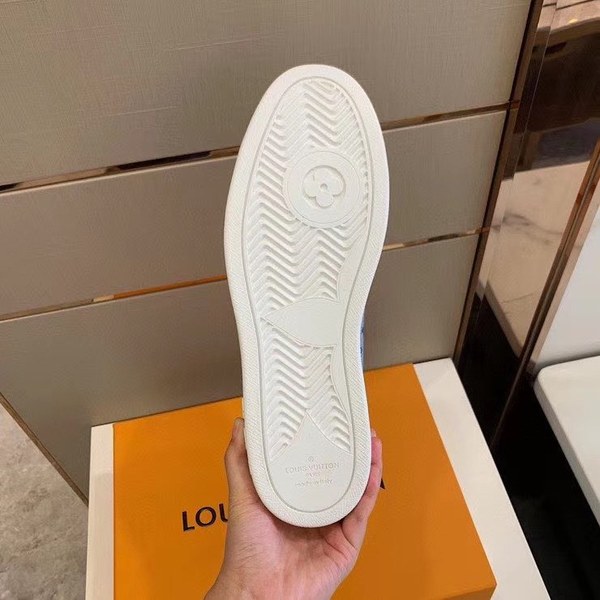 루이비통 2020 데님 모노그램 리볼리 스니커즈 하이탑