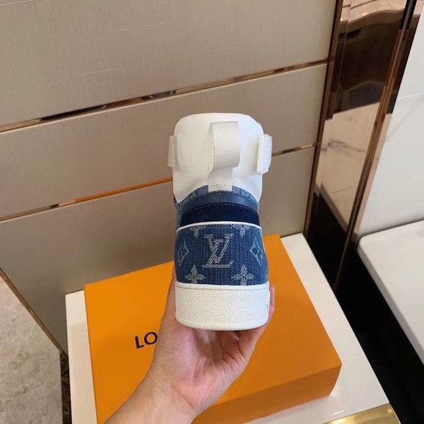 루이비통 2020 데님 모노그램 리볼리 스니커즈 하이탑