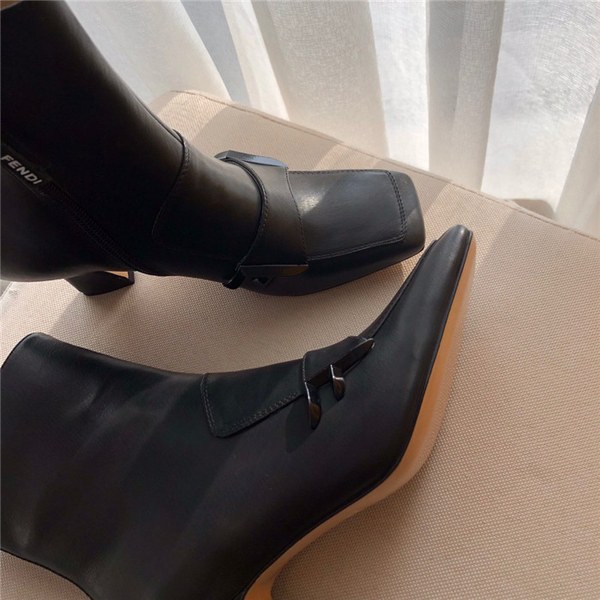 펜디 부츠 굽높이6.5CM F1055-1 (220,255사이즈 주문제작)