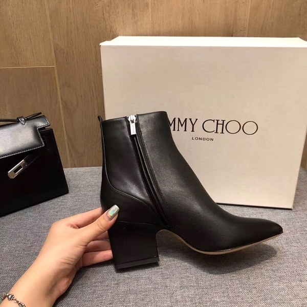 지미추 부츠 블랙