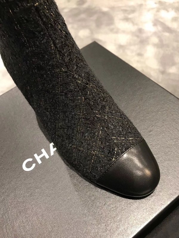 샤넬 트위드 앵글부츠 3컬러