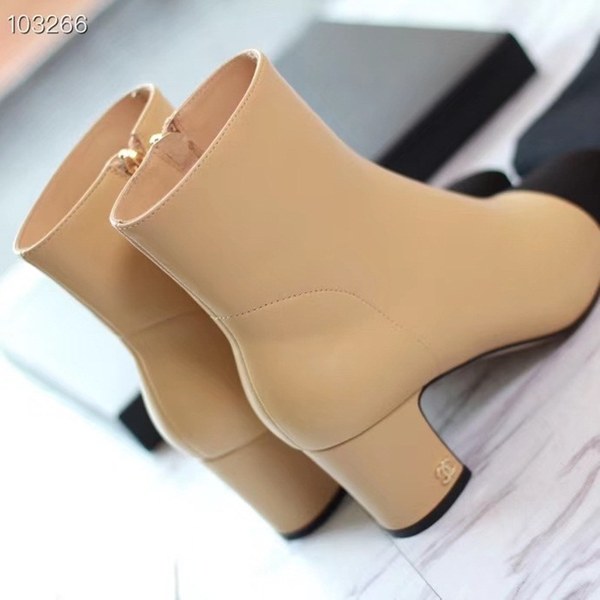 샤넬 앵글부츠 베이지 484543