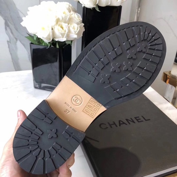 샤넬 스웨이드 하이 부츠 블랙