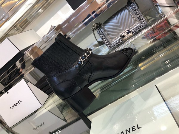 샤넬 부츠 굽높이5CM