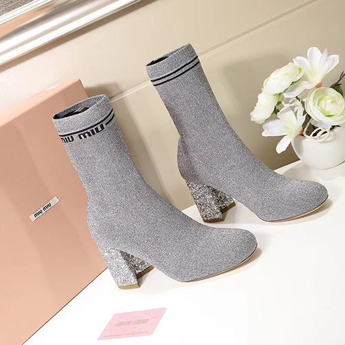 미우미우 부츠 굽높이8CM (250사이즈 주문제작)