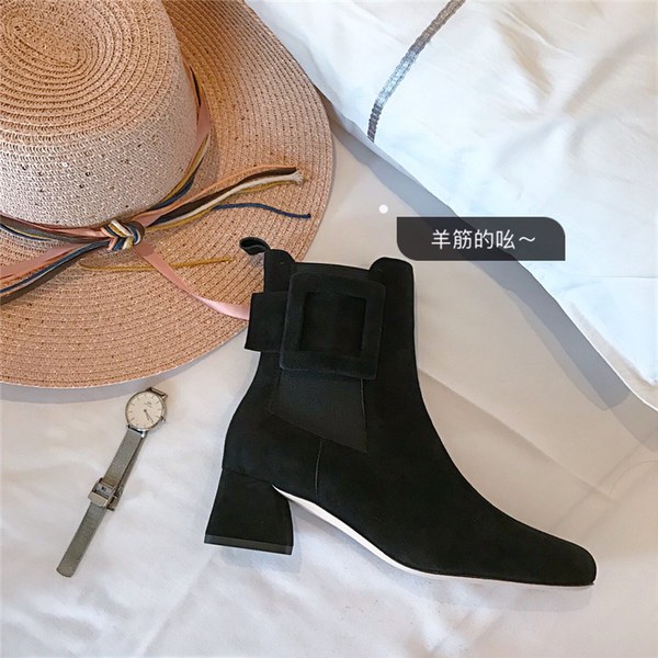 로저비비에 부츠 굽높이5CM (250사이즈 주문제작)