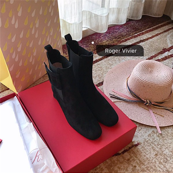 로저비비에 부츠 굽높이5CM (250사이즈 주문제작)