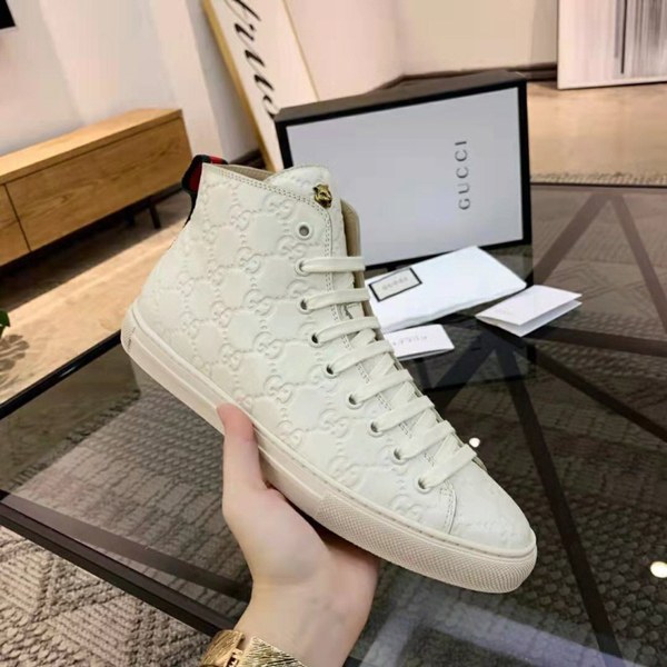 구찌 하이탑 스니커즈