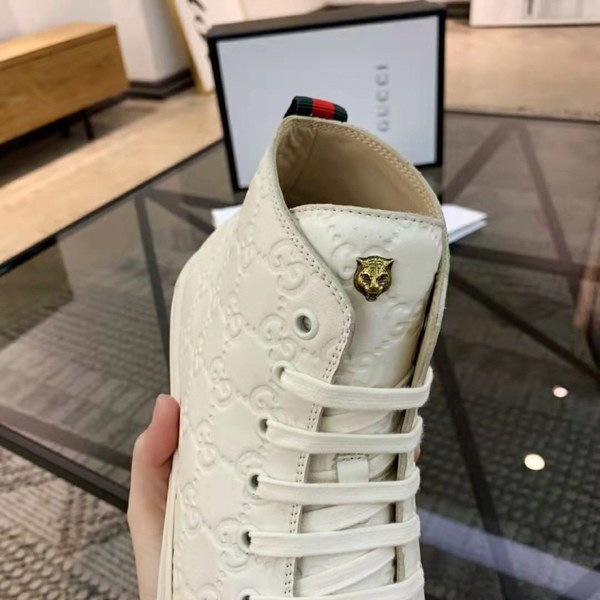 구찌 하이탑 스니커즈