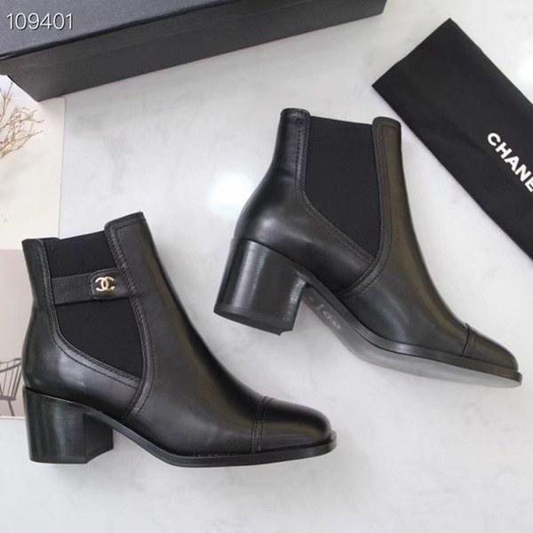 19신상 샤넬 앵글부츠 605855