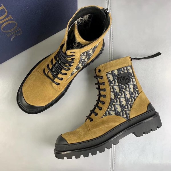 디올 2020 스웨이드 오블리크로고 컴뱃 부츠