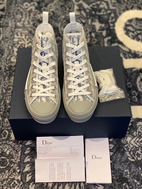 디올 2020 그레이 오블리크 b23 하이탑 스니커즈 그레이컬러